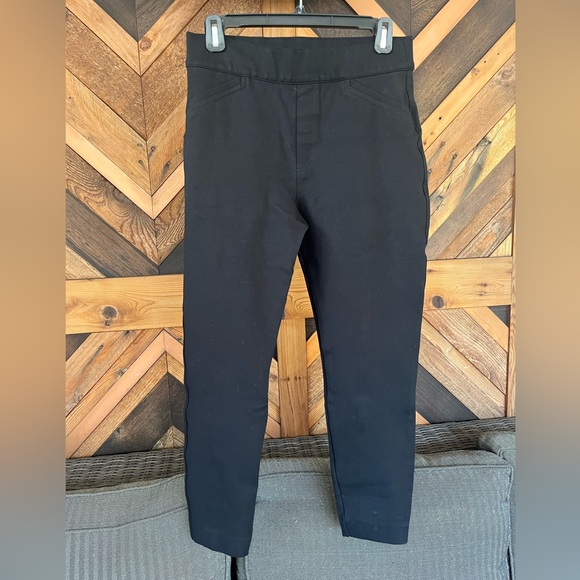 Spanx Back Seam Pants Size Medium Black - Picture 6 of 13